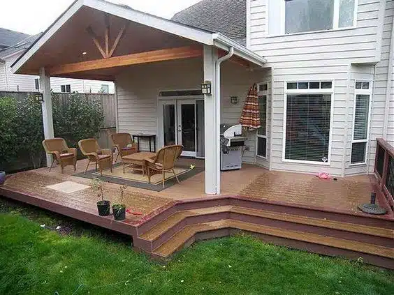 Covered Decks backyard deck ideas on a budget - Covered Decks