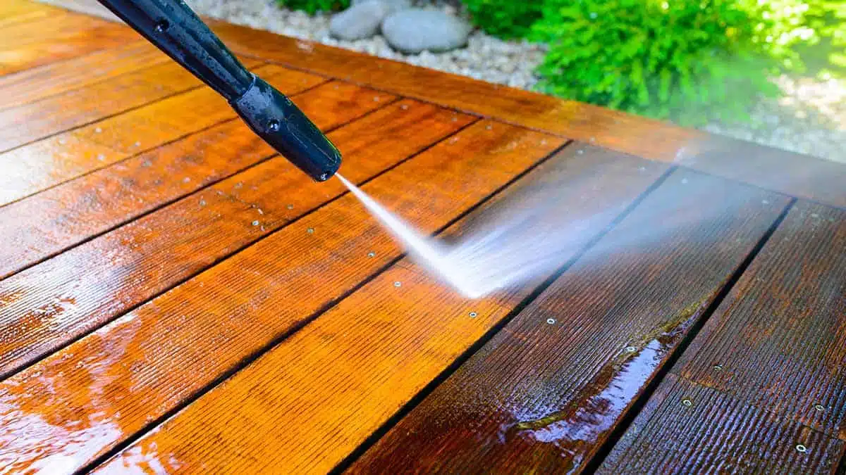 Pressure Washing your Deck